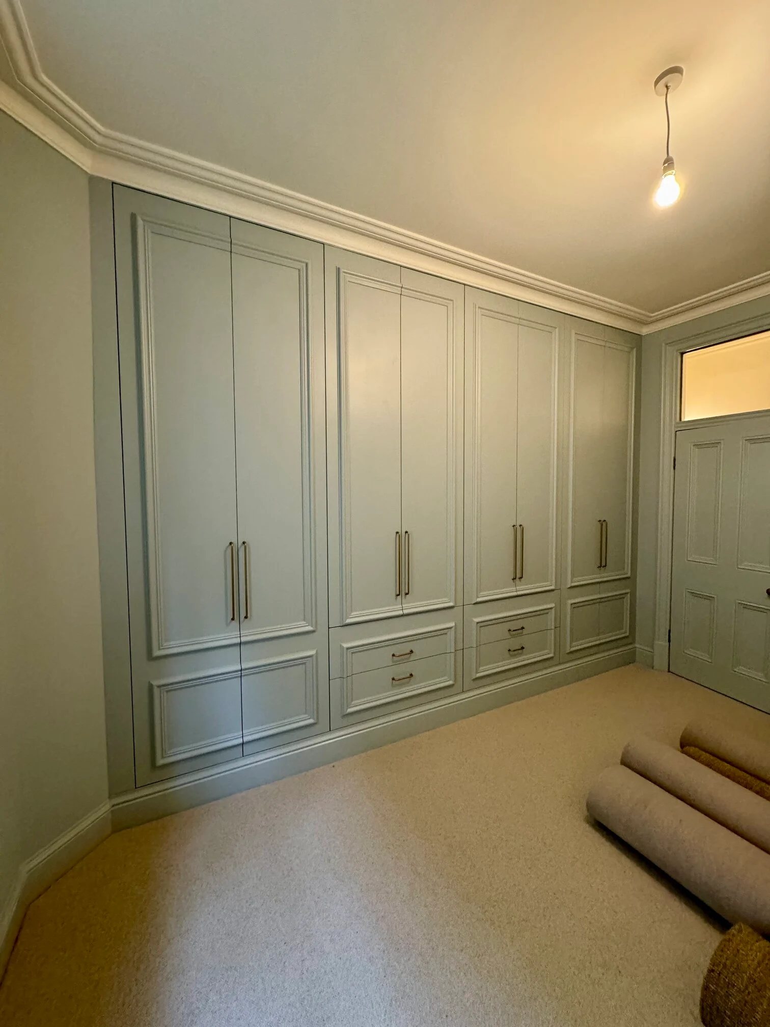 light green made to measure wardrobes near me