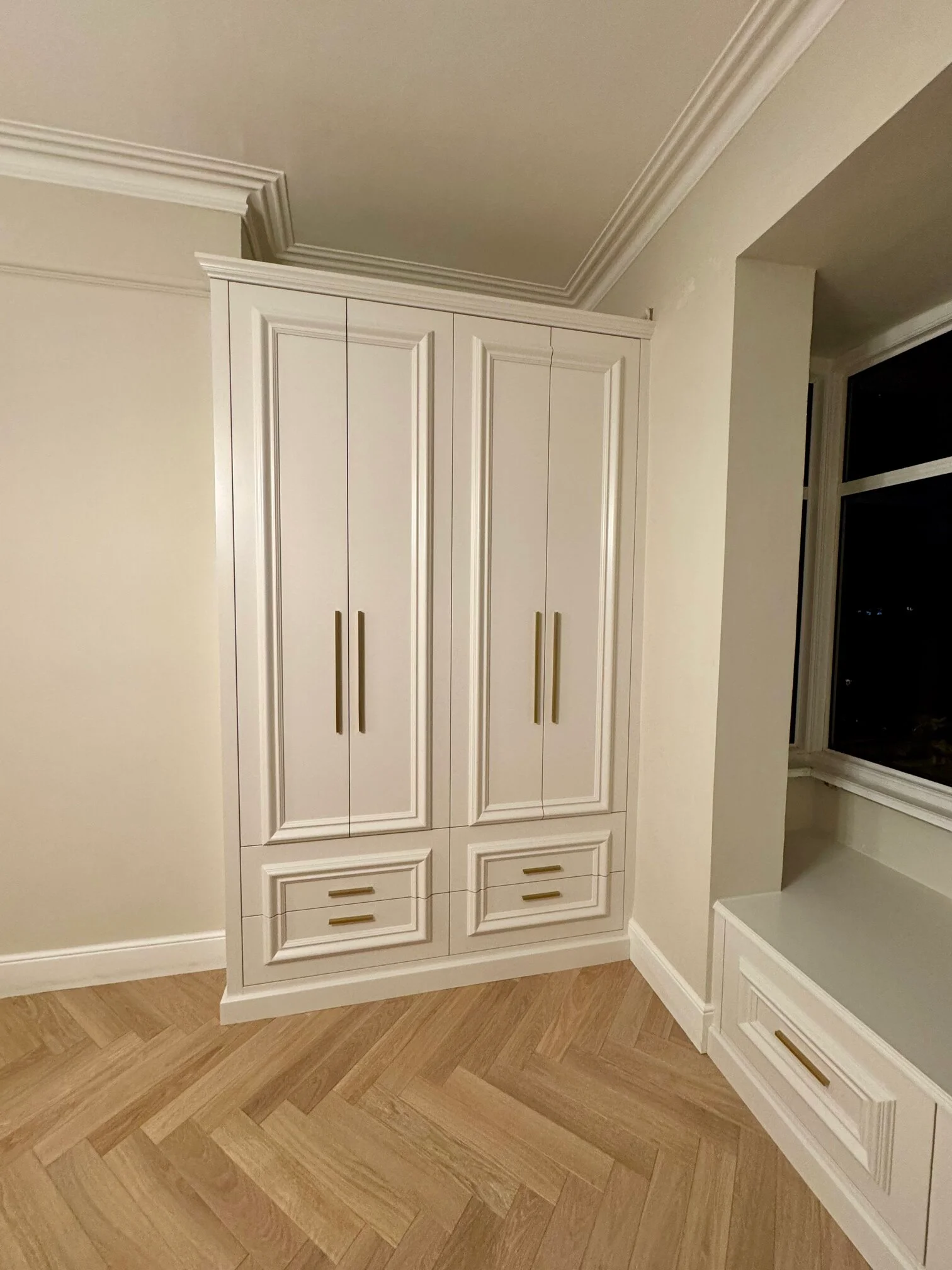 white made to measure wardrobe near me