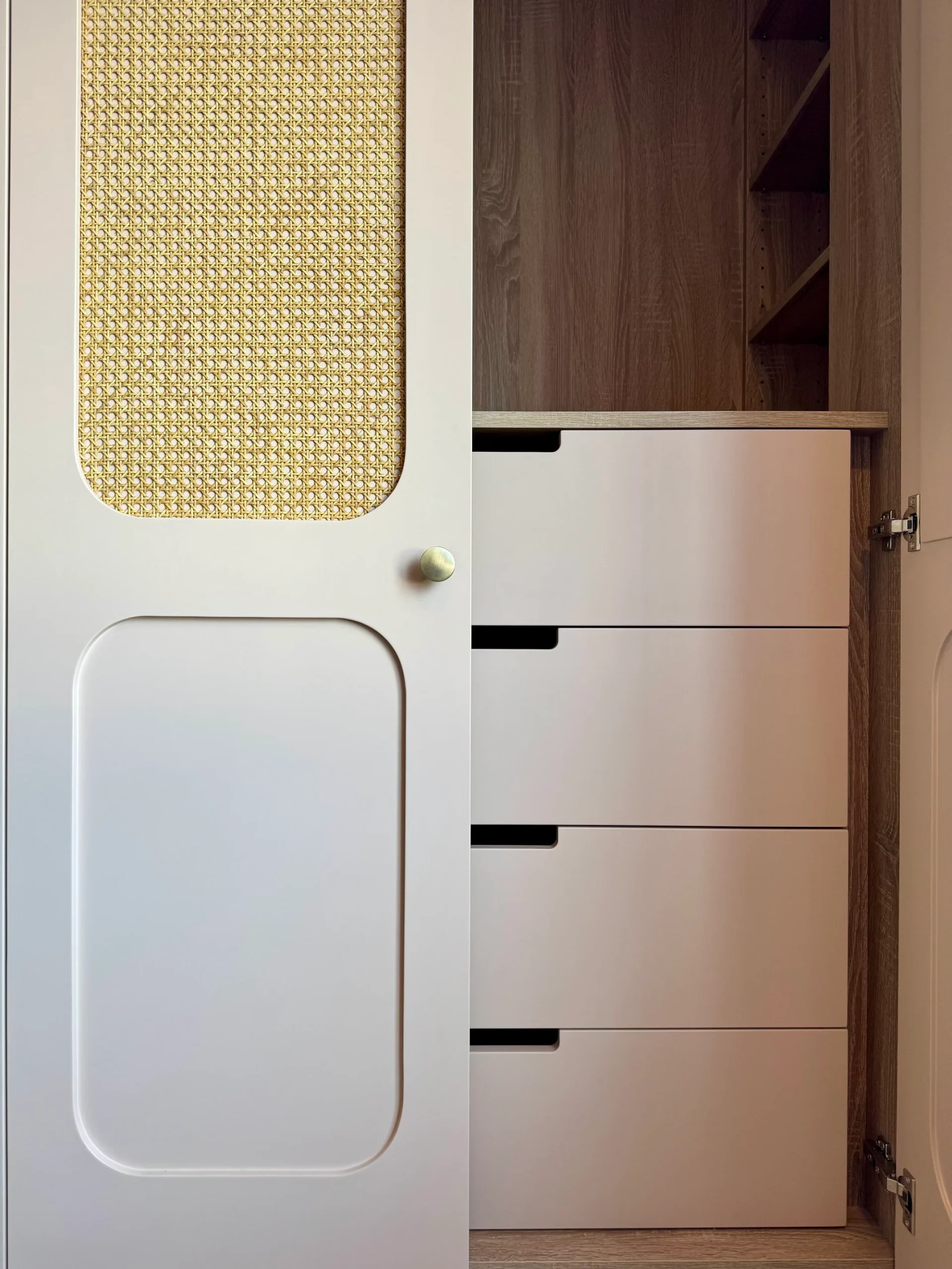 white custom cabinets near me
