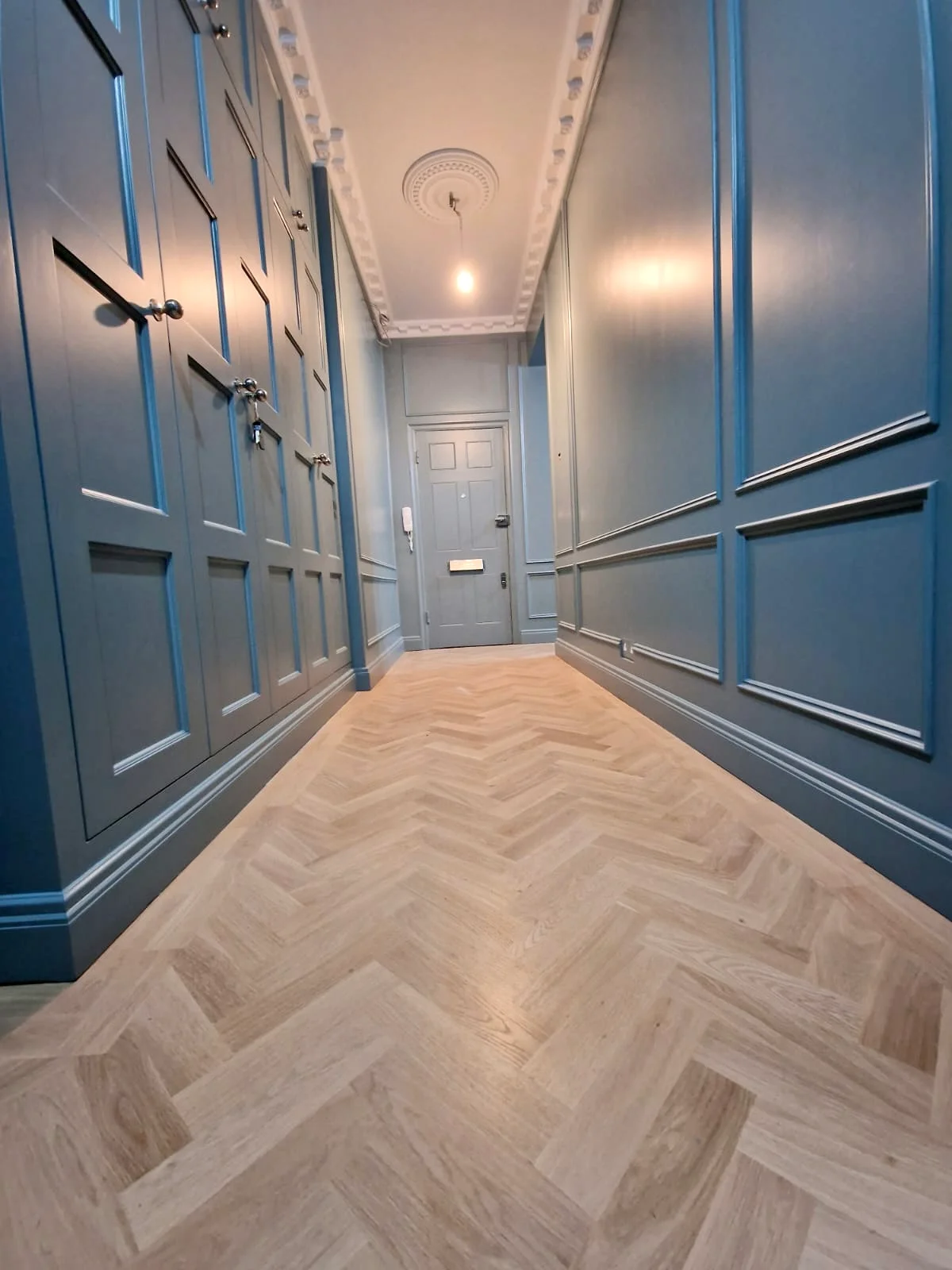blue built in wardrobes near me
