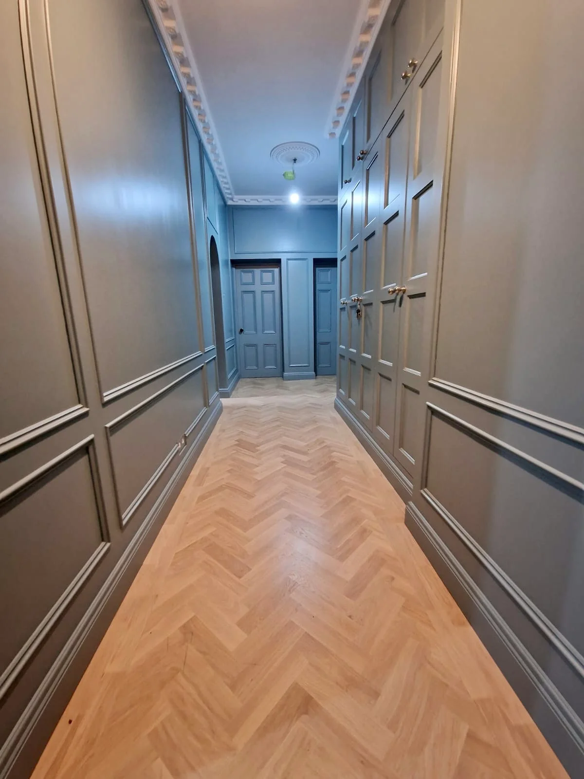 grey built in wardrobes near me